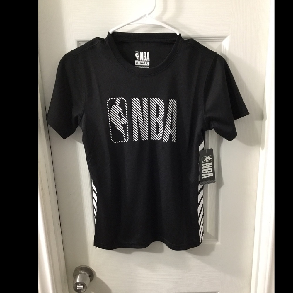 NBA Boys Black Shirt (M)